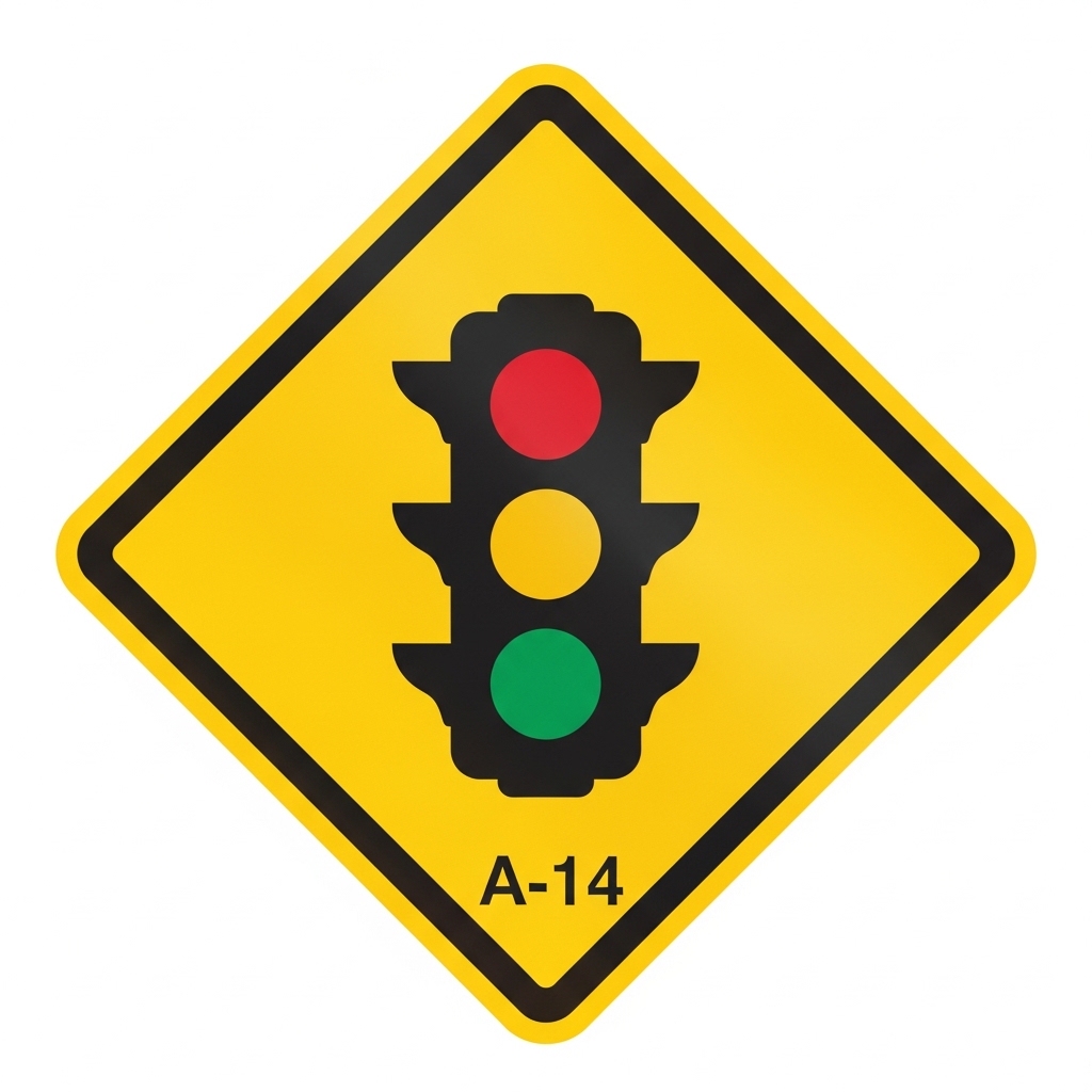 Placa A-14 Semáforo
